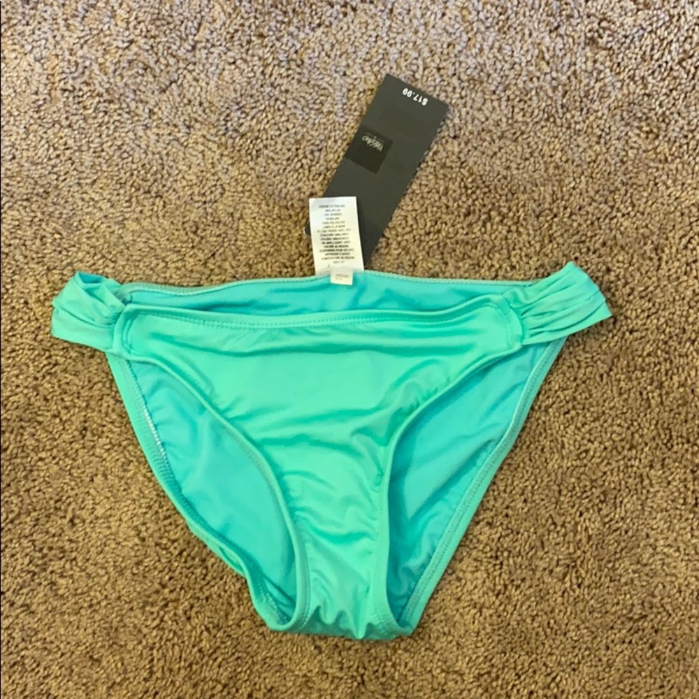 Teal/aqua swimsuit bottoms from Target